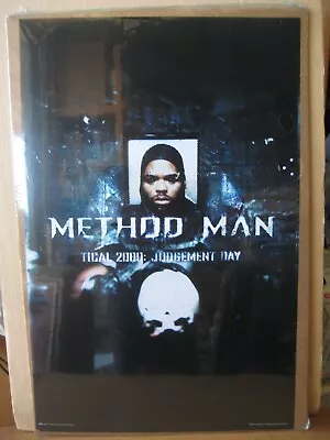 Method Man Judgement Day Wu Tang 1998 Vintage Poster 14514 • $44.97