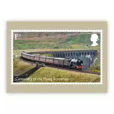 Centenary Of The Flying Scotsman Original Royal Mail Postcard Year 2023 • $5