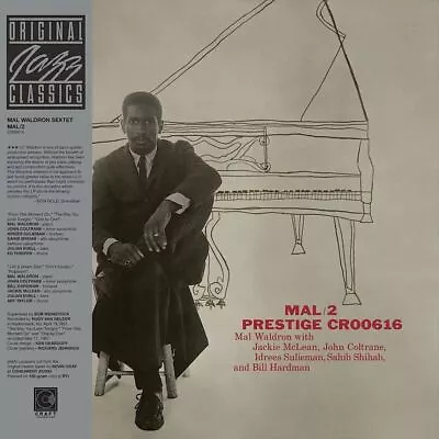Mal Waldron Sextet Mal/2 [original Jazz Classics Series] New Lp • $48.92