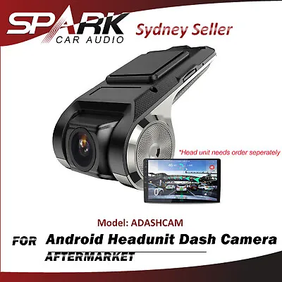 $69 • Buy Car Dash Camera Recorder Front For Android GPS Navigation System FHD 1080P AD