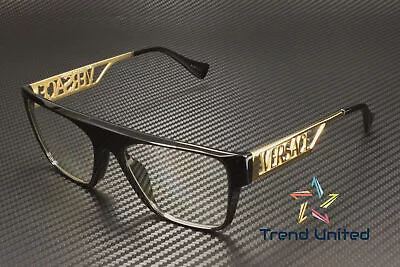 VERSACE VE3326U GB1 Black Demo Lens 55 Mm Men's Eyeglasses • $137.99