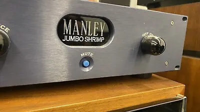 Manley JUMBO SHRIMP Analog Stereo Tube Preamplifier With Remote! • $2000