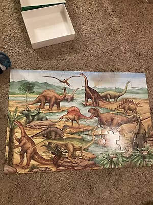 Melissa & Doug 48 Piece 3Ft X 2Ft Floor Puzzle -- Dinosaurs • $7.99