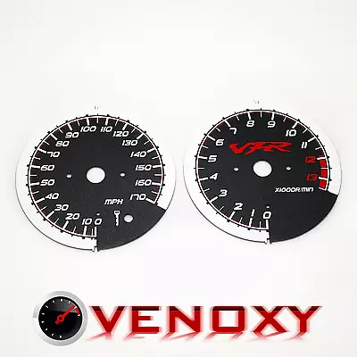 $41.66 • Buy Honda VFR 800 FI RC46 98-01 HISS Gauge Faces MPH BLACK