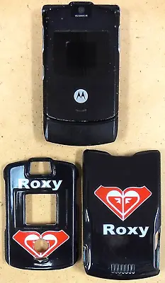 Motorola RAZR V3 - Black ( AT&T / Cingular ) Cellular Flip Phone - Bundled • $37.39