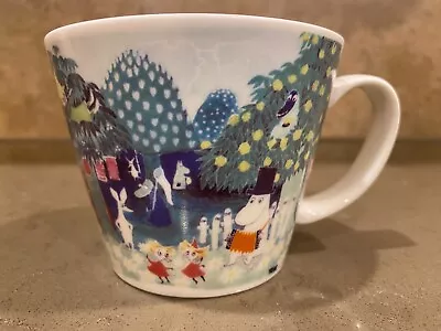 Moomin Characters Valley Water Color Soup Mug Yamaka Japan • $18