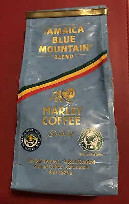 Marley Smile Jamaica Blue Mountain Blend Ground Coffee Expired 2017 Ships Free • $18.50