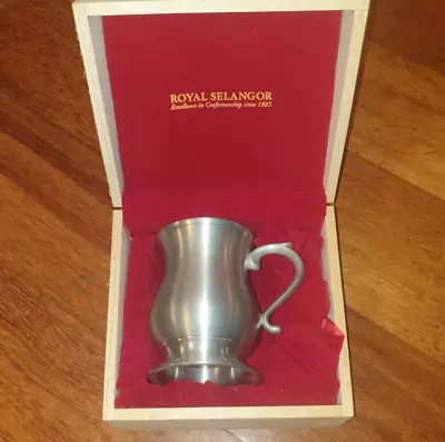 Royal Selangor Pewter Tankard Mug In Wooden Box *FREE POSTAGE* • $149