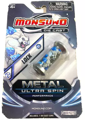 Monsuno Die Cast Metal Ultra Spin Performance Core LOCK #01 Blue Wave 2 / 10z • $9.73