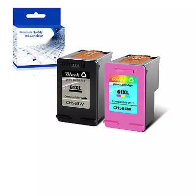 Black Colour 61XL Ink Cartridge For HP ENVY 4500 5530 5535 Officejet 2620 4630 • $27.48
