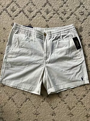 Polo Ralph Lauren Men's Cotton Twill Stretch Shorts Size 2XL White NEW • $29.99