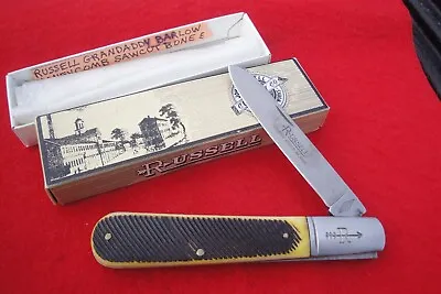 John Russell Green River Works Daddy Barlow Knife Germany New N Box    Honeycomb • $150