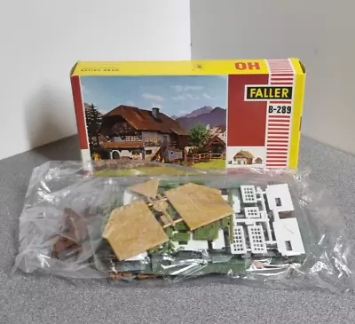 Faller B-289 HO Scale Black Forest Large Farm House Model Kit • £20