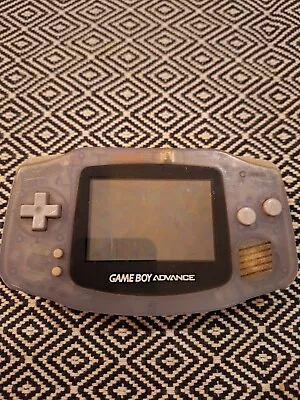 2 X Nintendo AGB-S-MBA Game Boy Advance Handheld System - Glacier • £30