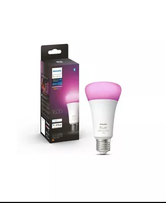 $74 • Buy Philips Hue Colour E27 100W With Bluetooth