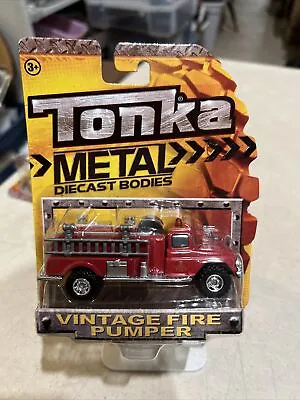 NEW Tonka Diecast Metal Bodies Vintage Fire Pumper Truck  • $16.95