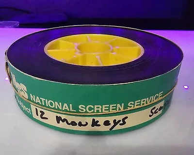 12 Monkeys 35mm Film Movie Trailer Preview Brad Pitt Bruce Willis RARE Green • $29.95