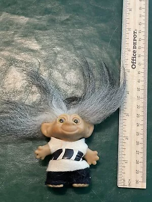 Vintage Rare 1965 3” DAM Things Black And White Karate Troll! • $45