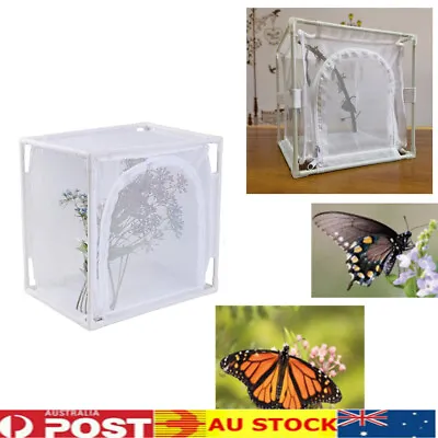 $14 • Buy Butterfly Cage Insect Habitat Popup Collapsible Butterfly Greenhouse Mesh Cage