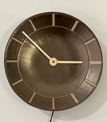 Rare Ceramic Wall Clock By Jane & Gordon Martz For Marshal Studios Eames Era • $999