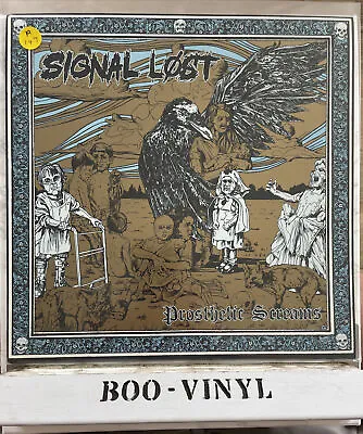 Signal Lost - Prosthetic Screams Rare Punk / Hardcore Lp Vinyl Record EX / NM • £16.81