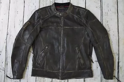 Harley Davidson Mens Lone Star Black Label #1 Skull Leather Jacket XL 98004-18VM • $425