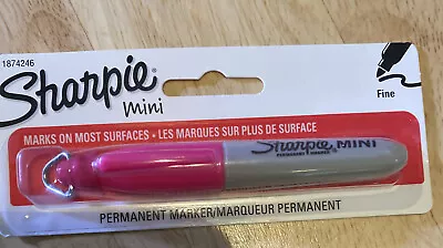 Sharpie (1874246) Mini Permanent Markers Fine Point Magenta 1 Each • $7.88