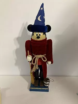 Disney Parks Magician Mickey Mouse Decorative Christmas Nutcracker • $60