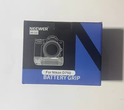 Neewer MB-D16 Replacement Battery Grip For Nikon D750 • $59