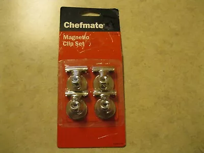 Chefmate Steel Magnetic Clip (Pack Of 4) • $8