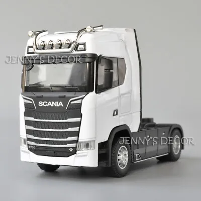 1:50 Scale Diecast Metal Model Truck Toys S730 Semi-Trailer Tractor Replica • $6.90