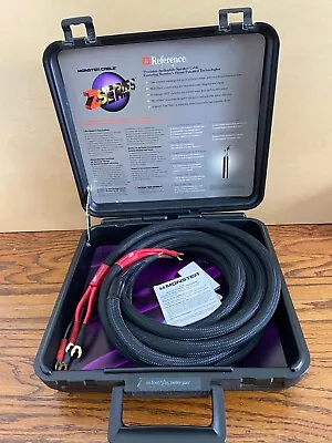 Monster Cable Z-SEREIS Z3 Audiophile Reference Speaker Cable Spade To Spade Prs • $360