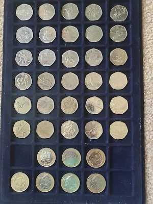 London Olympic Full Set X 29 50p Coins + 3x£2 Coins Beijing-London-Rio+Centenary • £120
