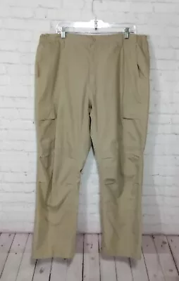 LA Police Gear LAPG Core Cargo Pants Mens Size 40x32 Tan Rip Stop • $19.80