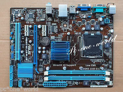 ASUS P5G41T-M LX3 PLUS Motherboard Socket LGA 775 DDR3 Intel G41 100% Working • £73.80