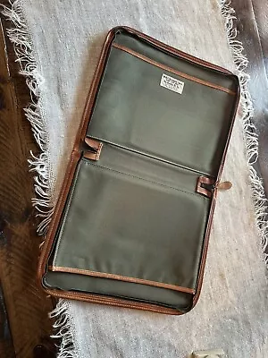 Ralph Lauren Double RL RRL  England Leather Portfolio Document Attache Messenger • $299.99