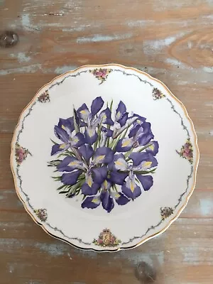 Royal Albert China Plate. The Queen Mothers Favourite Flowers. No. 8. • £5