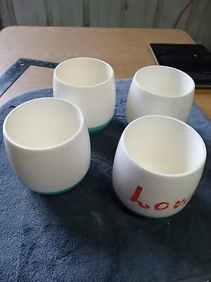 $8 • Buy Vagron Plastic Mugs Cups Bopp-Decker Two Tone  Blue AS IS