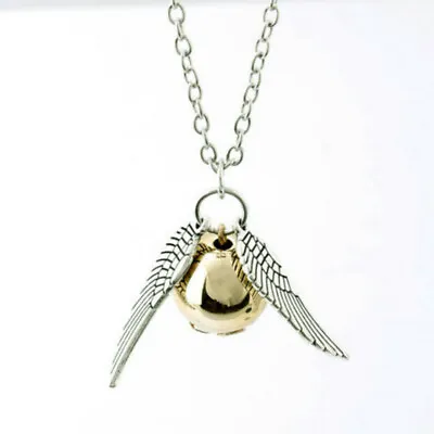 Harry Potter Golden Snitch Angel Wings Cosplay NECKLACE  • $8.99