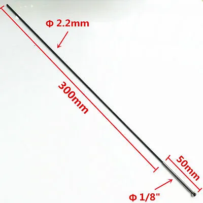 £14.81 • Buy 350mm Length 1/8  3.18mm Prop Hard Shaft And 2.2mm Flex Cable For RC Boat