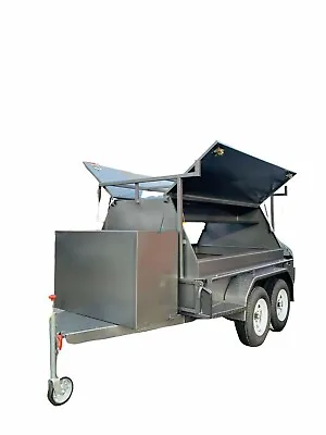 8x5 Tandem Tradesman Top Trailer With Compressor Box (Made To Order Only) • $4850