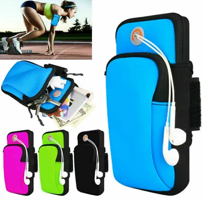 $12.99 • Buy Sports Armband Running Jogging Gym Arm Band Pouch Mobile Phones Holder Bag Case