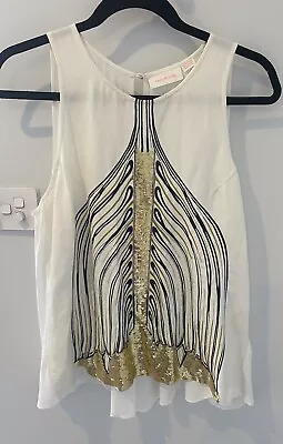 Sass And Bide Women’s Around The Sun Tank Size 44 (AU 14)  • $35