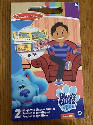 Melissa And Doug Blue’s Clues Magnetic Puzzle • $8.99