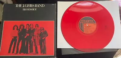 The J. Geils Band BLOODSHOT Vinyl LP RED Vinyl Atlantic SD 7260  VG/VG • $15