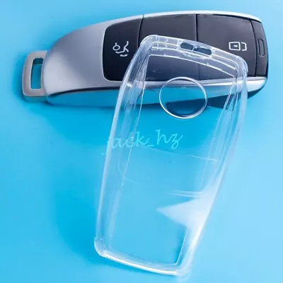 Transparent Clear Key Fob Cover Case For Mercedes A B C E GLA GLC GLE EQC Class • $9.24