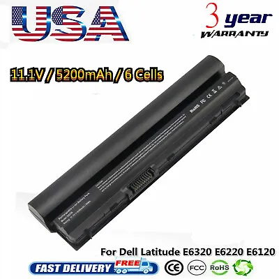 Battery For Dell Latitude E6320 E6230 E6120 E6220 E6330 RFJMW K4CP5 Y61CV J79X4 • $18.95