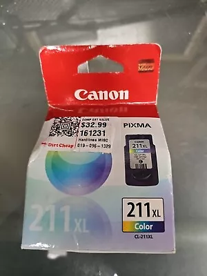 Canon 211 Color Ink Cartridge OEM Original (EXP: 2021.08) • $17.99