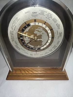 Vintage Verichron World Quartz Desk Clock W/date • $64.99