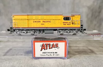 Atlas N Scale H16-44 Union Pacific Loco Road #1341 Stock # 52114 Factory DCC • $13.50